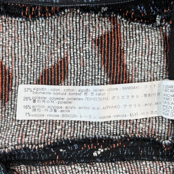 Zara Shorts Womens Medium Trafaluc Collection Multicolored H Leaf Jacquard - Picture 5 of 8